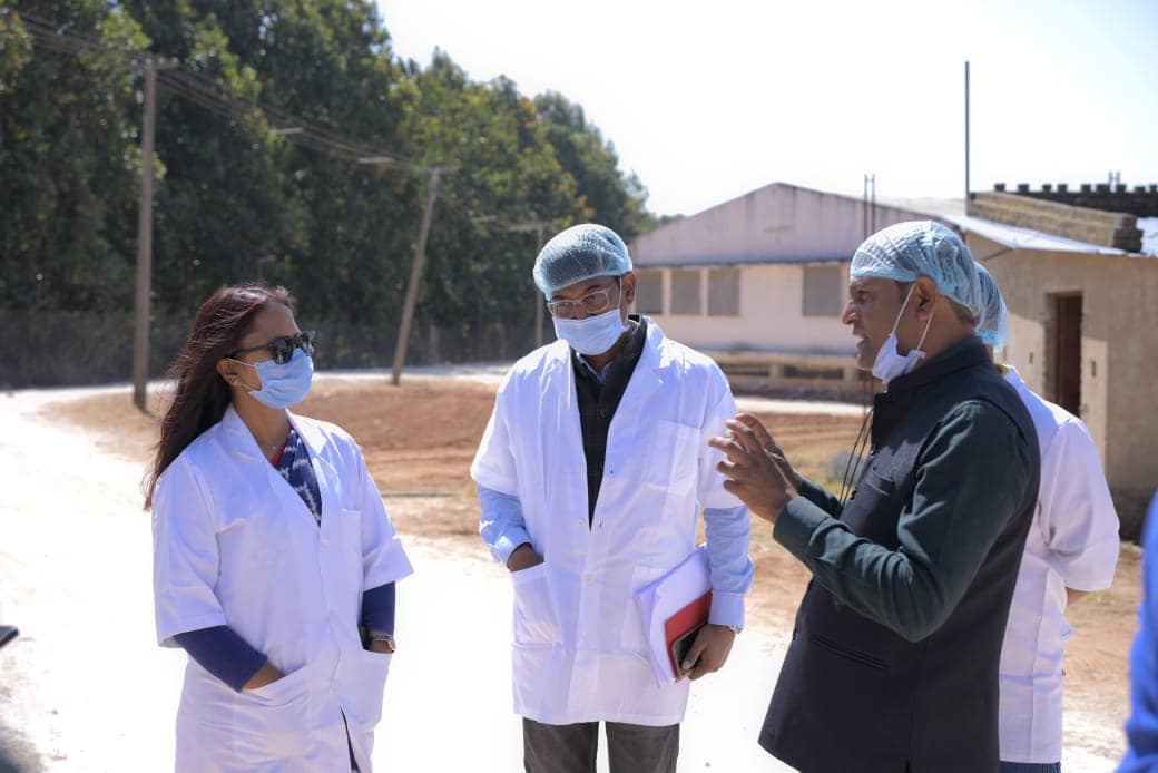 DC Smt. Shilpi Neha Tirkey visiting our Breeder Unit