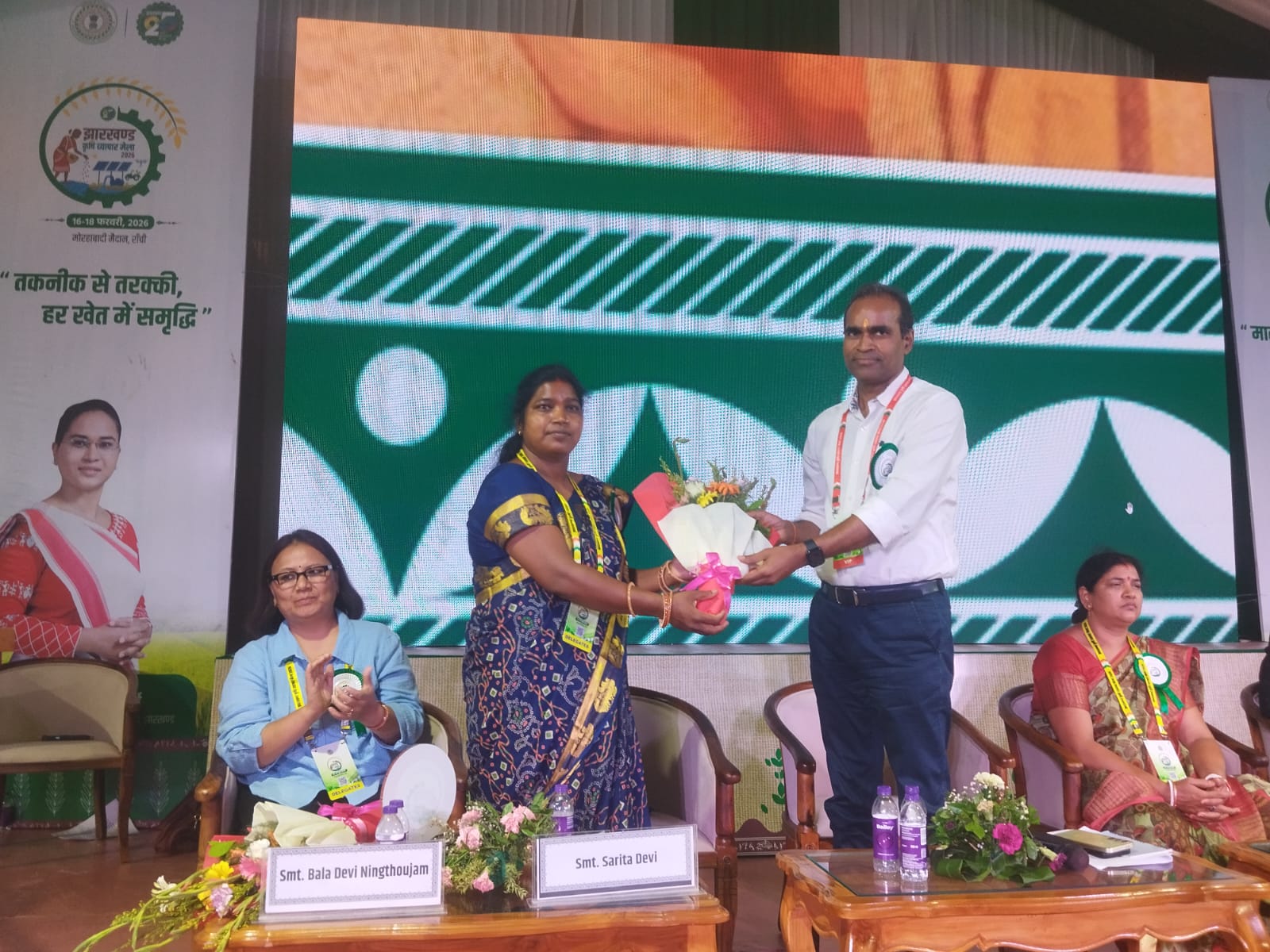 Our women Member as Panellist in Krishi Vyapar Mela